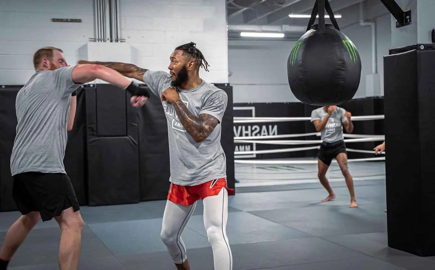 Training at Nashville MMA Training Camp